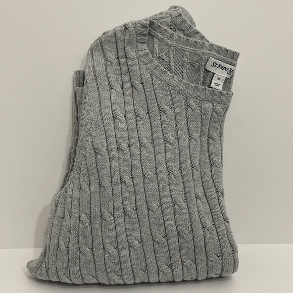 St. John's Bay Crew Neck Long Sleeve Cable Knit Pullover Sweater Size XL - Picture 1 of 12